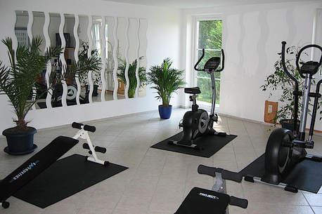 Der kleine aber feine Fitnessraum im Hotel Oasis Loipersdorf