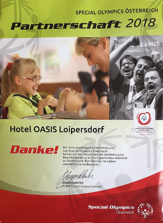 Special Olympics Partnerschaft 2018 Special Olympics Partnerschaft 2018